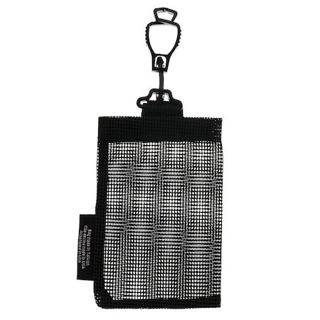 Utility Bag Open Mesh Bag, 3x5, Black, Glove Guard End UBMG3x5BK